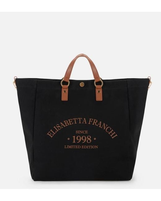 Elisabetta Franchi Black Tote