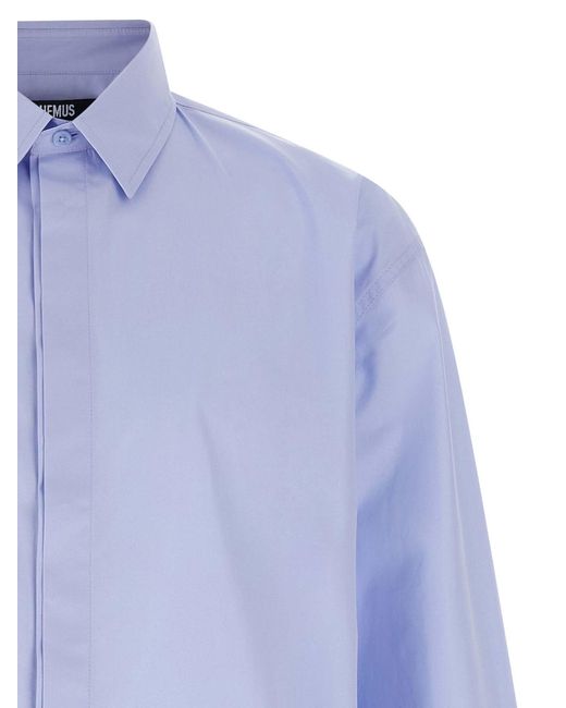 Jacquemus 'la Chemise Simon' Shirt in het Blue voor heren