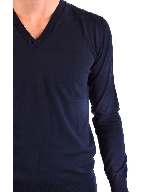 Hōsio Pullover Blau in Blue für Herren