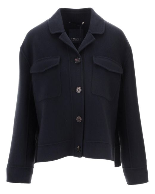 Max Mara Blue Giacca