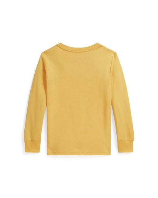 Polo Ralph Lauren Yellow "Polo Bear" T Shirt