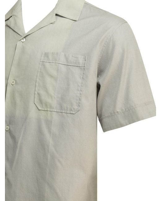 Maison Margiela White Casual Cotton Shirt for men