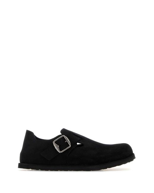 BIRKENSTOCK 1774 X BECOMES BERLIN Black Suede London Loafers