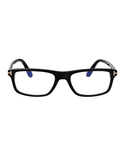 Tom Ford Brown Rectangular Optical Ft6119 B 001 for men