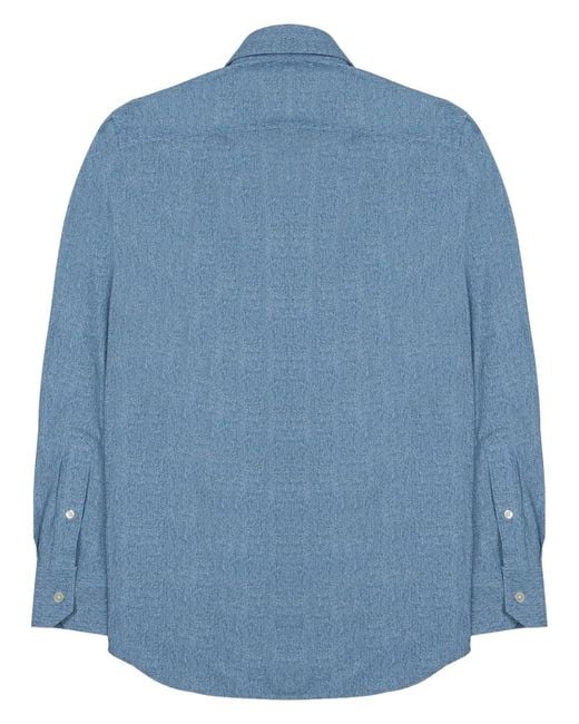 ARCHIVIUM BE UPDATED Blue Striped Shirt for men
