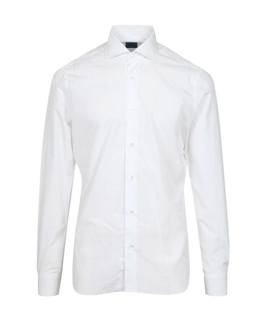 Barba Napoli White Shirts for men