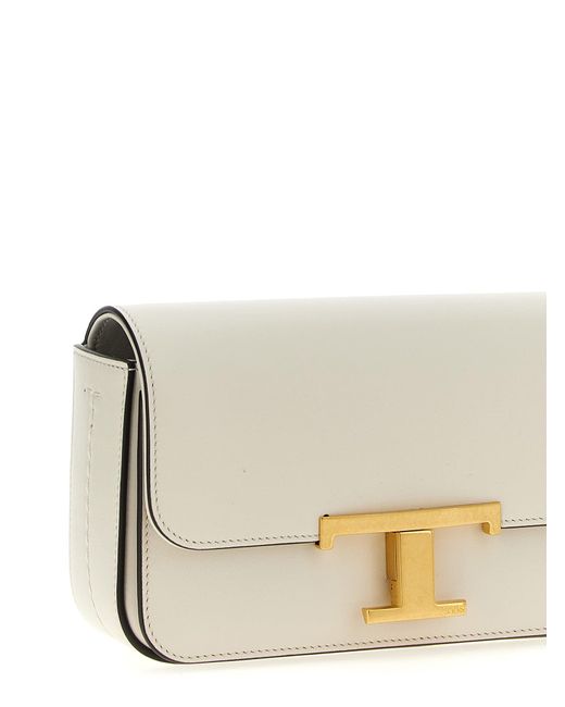 Tod's Natural Tod 's Micro 't Timeless' Crossbody -Tasche