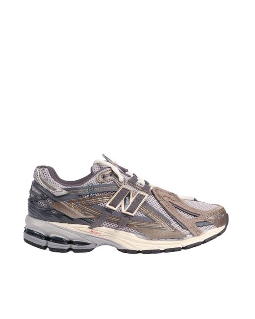 New Balance Gray Scarpa Lifestyle Tier 1 Synthetic Mesh Thunder Slate