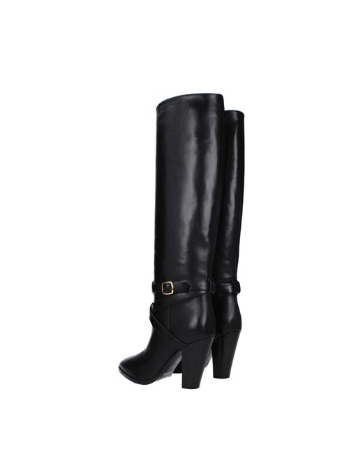 Céline Black Leather Boot