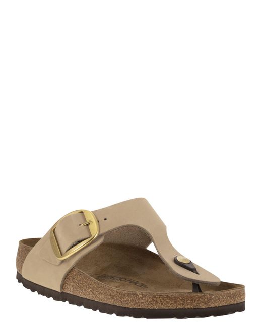 Birkenstock Brown Gizeh Big Buckle