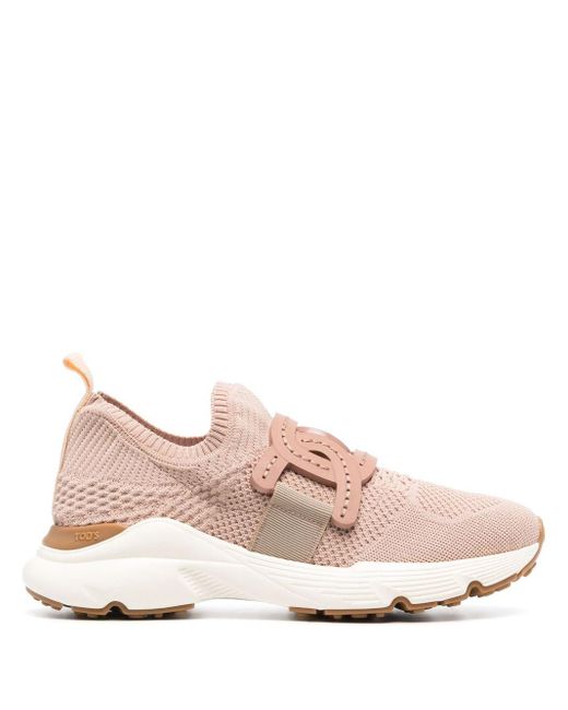 Tod's Pink Low-Top Sneaker