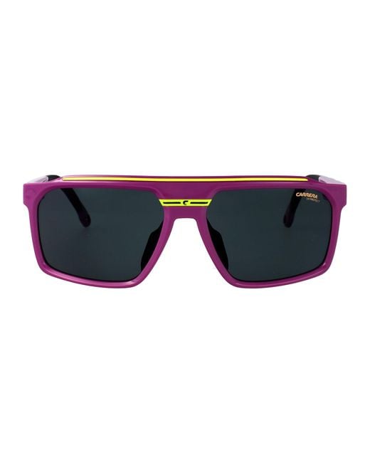 Carrera Blue Squared Sunglasses C Sport 04/S 83 W for men