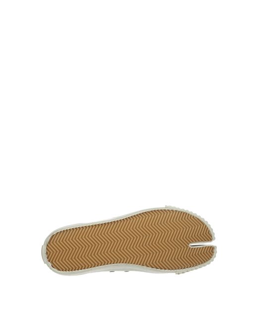 Maison Margiela White Sneakers Uomo Tessuto Bianco for men