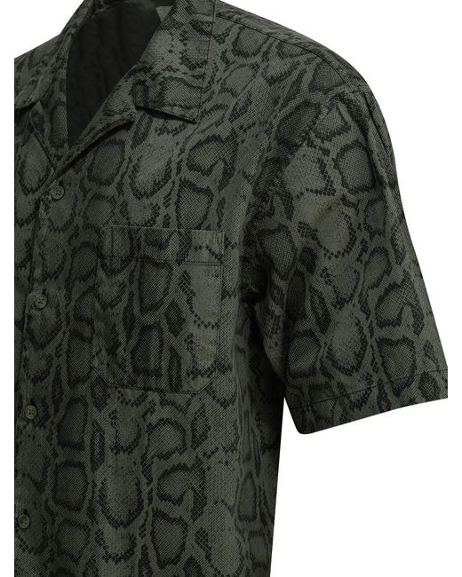 Carhartt Green "Snake Camo" Casual Shirt for men
