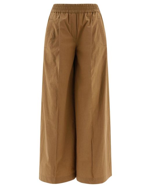 Large pantalon Brunello Cucinelli en coloris Natural