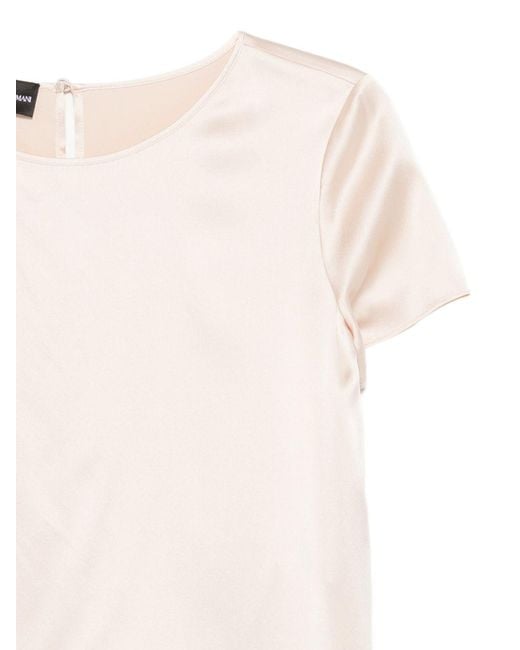 Emporio Armani Natural Silk Top