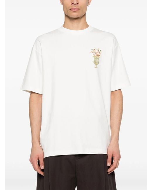Drole de Monsieur White T Shirt Cannes