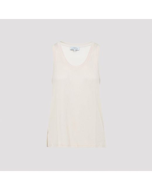 Studio Nicholson White Votan Mini Vest