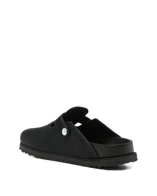Birkenstock Black Boston Pony Like Fur Exq 1774