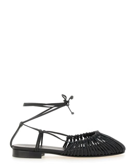 Hereu White Mantera" Sandals