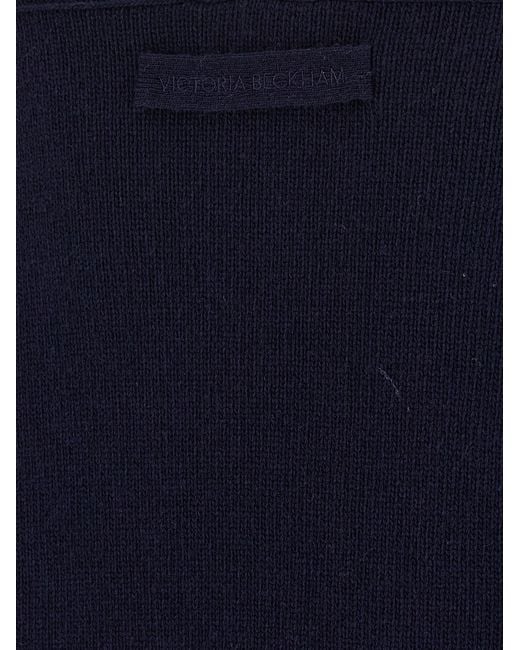 'V Neck Detail' Pull ' Victoria Beckham en coloris Blue
