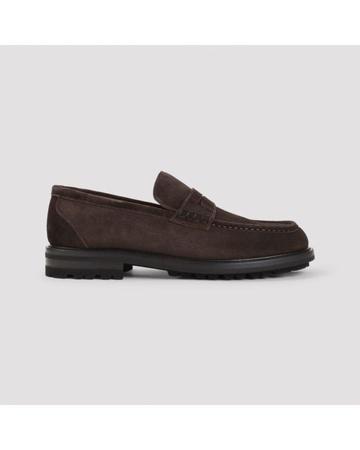 Kiton Brown Loafer