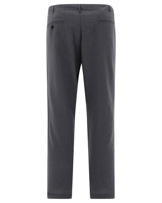 Pantalones plisados ​​de Nanamica de hombre de color Gray