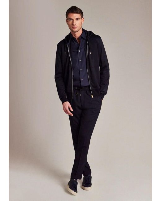 Paul Smith Blue Tailored Trousers With Relaxed Fit for men