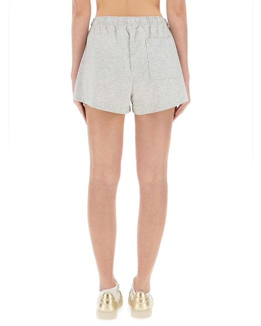 SPORTY&RICH Gray Short Varsity