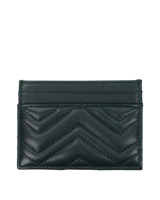 Gucci Green Leather Document Holder