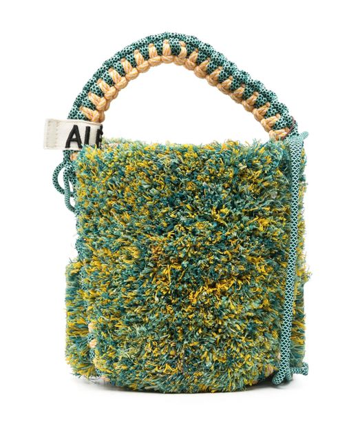 Emilio Fringe Macrame Basketball ALÉMAIS de color Green