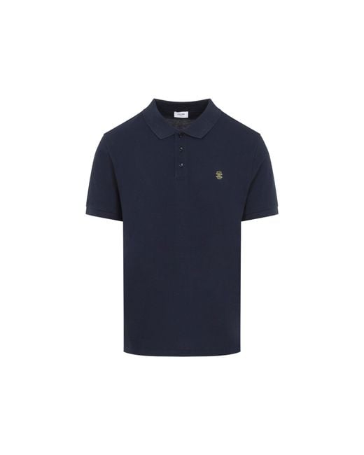 Céline Blue Polo Shirt