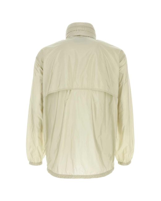 Prada White Light Windbreaker Jacket for men