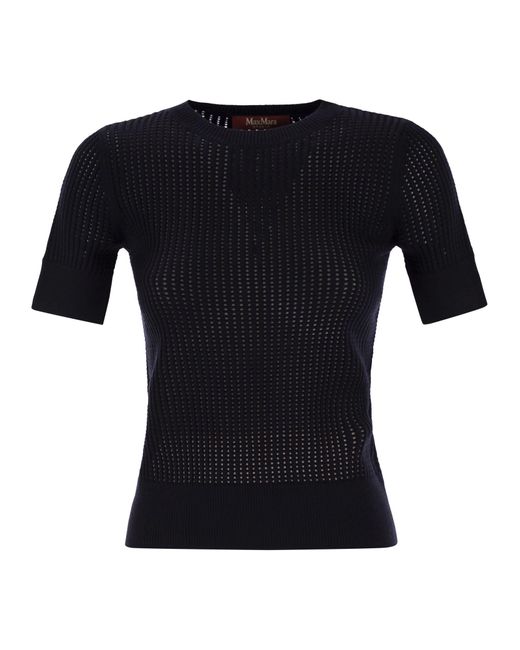 Max Mara Ebbri Viscose Blend Sweater in Black für Herren