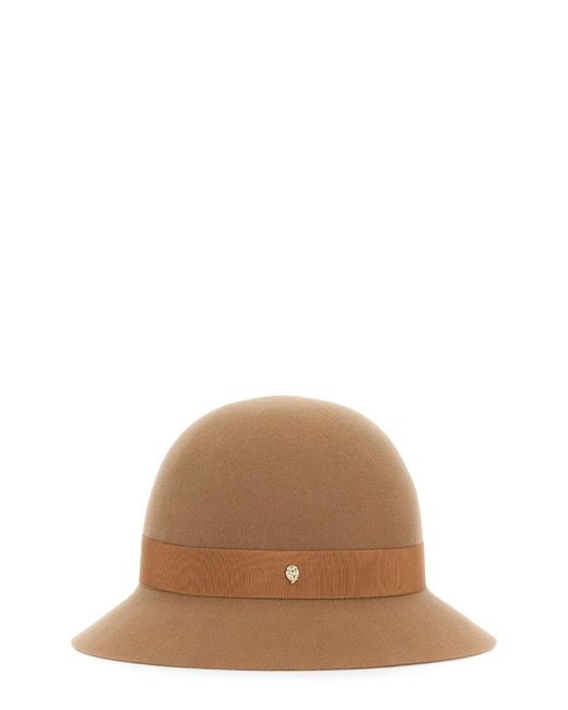 Helen Kaminski Brown Cloque Etta
