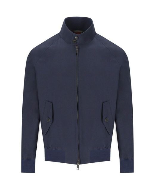 Baracuta Blue G9 Harrington Bomber Jacket for men