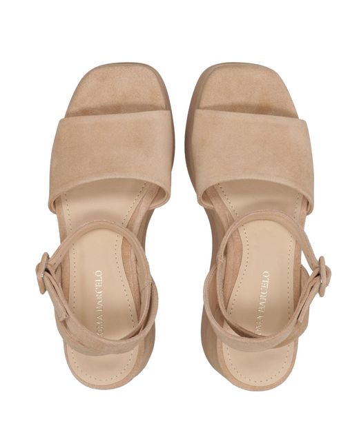 Paloma Barceló Natural Sandals