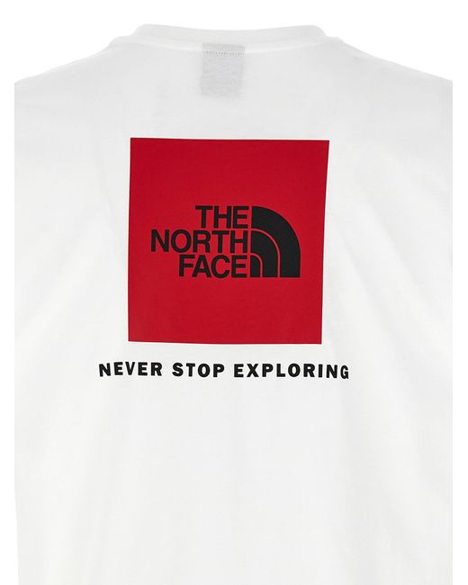 The North Face Das North Face Logo T -Shirt in White für Herren