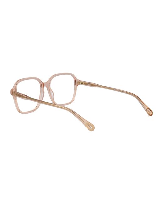 Chloé Multicolor Transparent Acetate Glasses