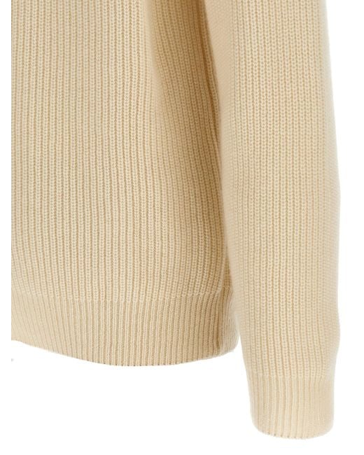 Zanone Natural Cashmere Sweater for men