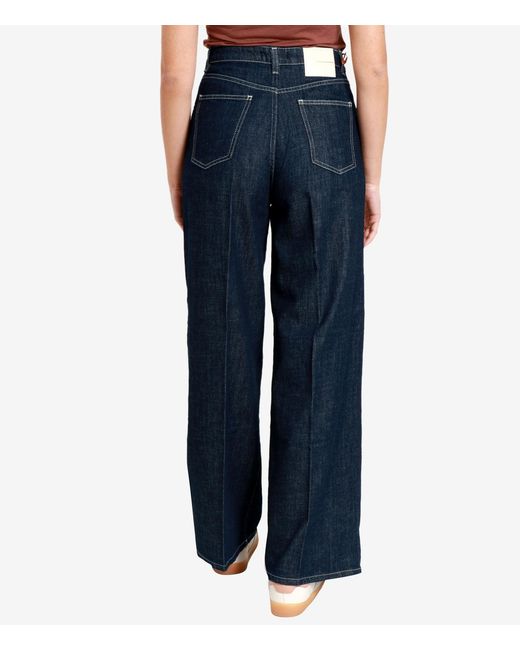 Cruna Broek Donker Denim in het Blue