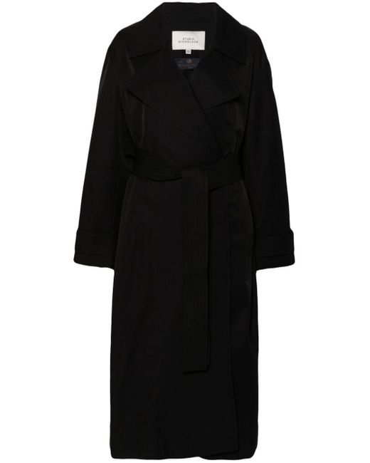 Studio Nicholson Black Mawer Trenchcoat