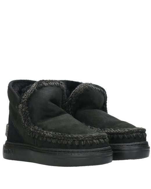 Mou Black Boots
