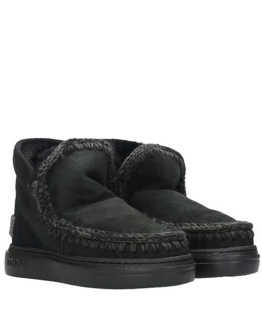 Mou Black Boots