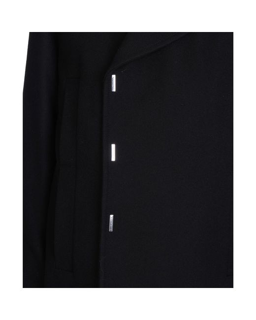 Givenchy Black Wool Coat for men
