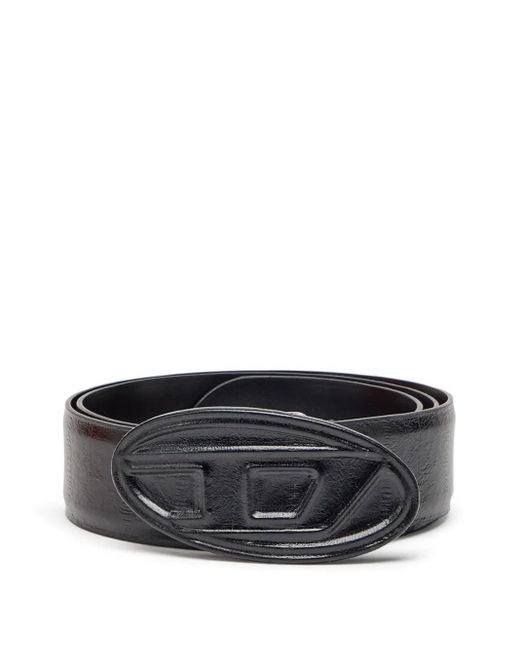 DIESEL Black B 1 Dr Embraced Belt for men