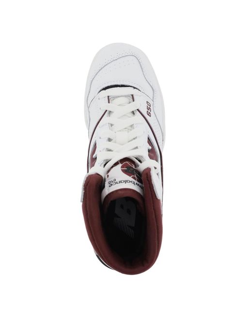 New Balance 650-sneakers in het White