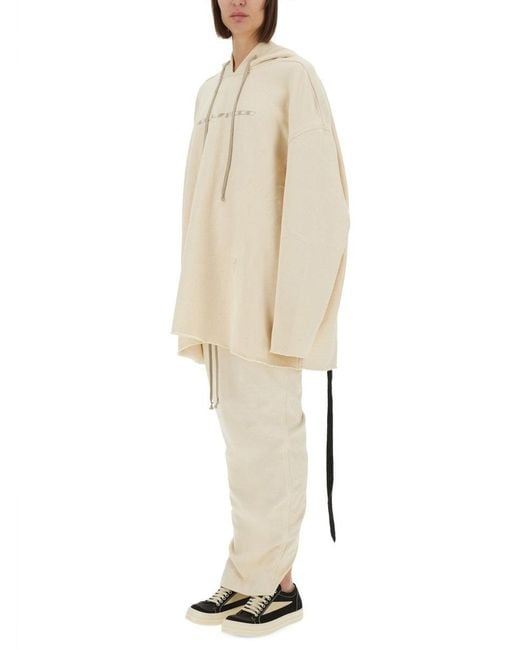 Rick Owens White Peter" Sweatshirt