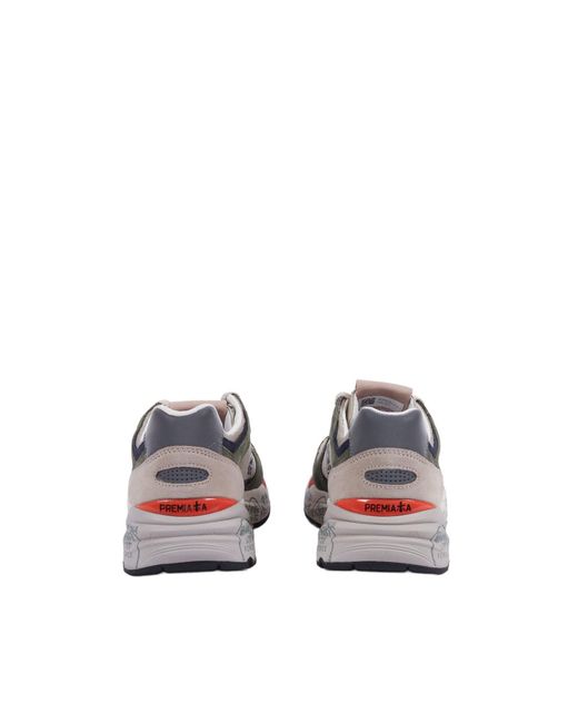 Premiata Gray Sneakers Mase Military+Off