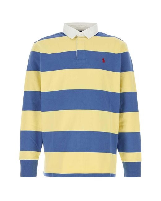 Polo Ralph Lauren Multicolor Embroidered Cotton Polo Shirt